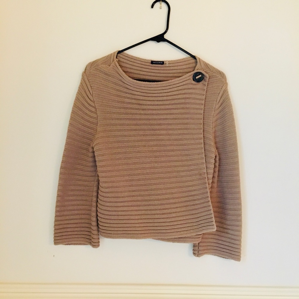 Brown Sweater/ Cape